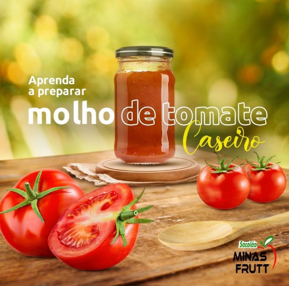 Que tal preparar seu próprio molho de tomate caseiro?