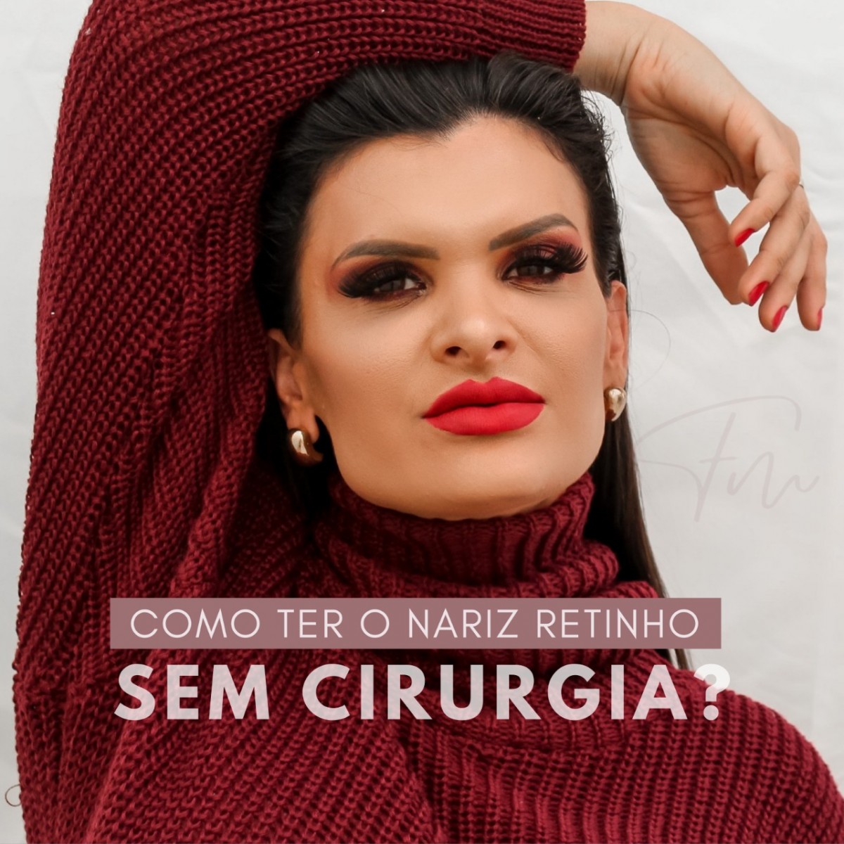 Como ter o nariz retinho sem cirurgia?