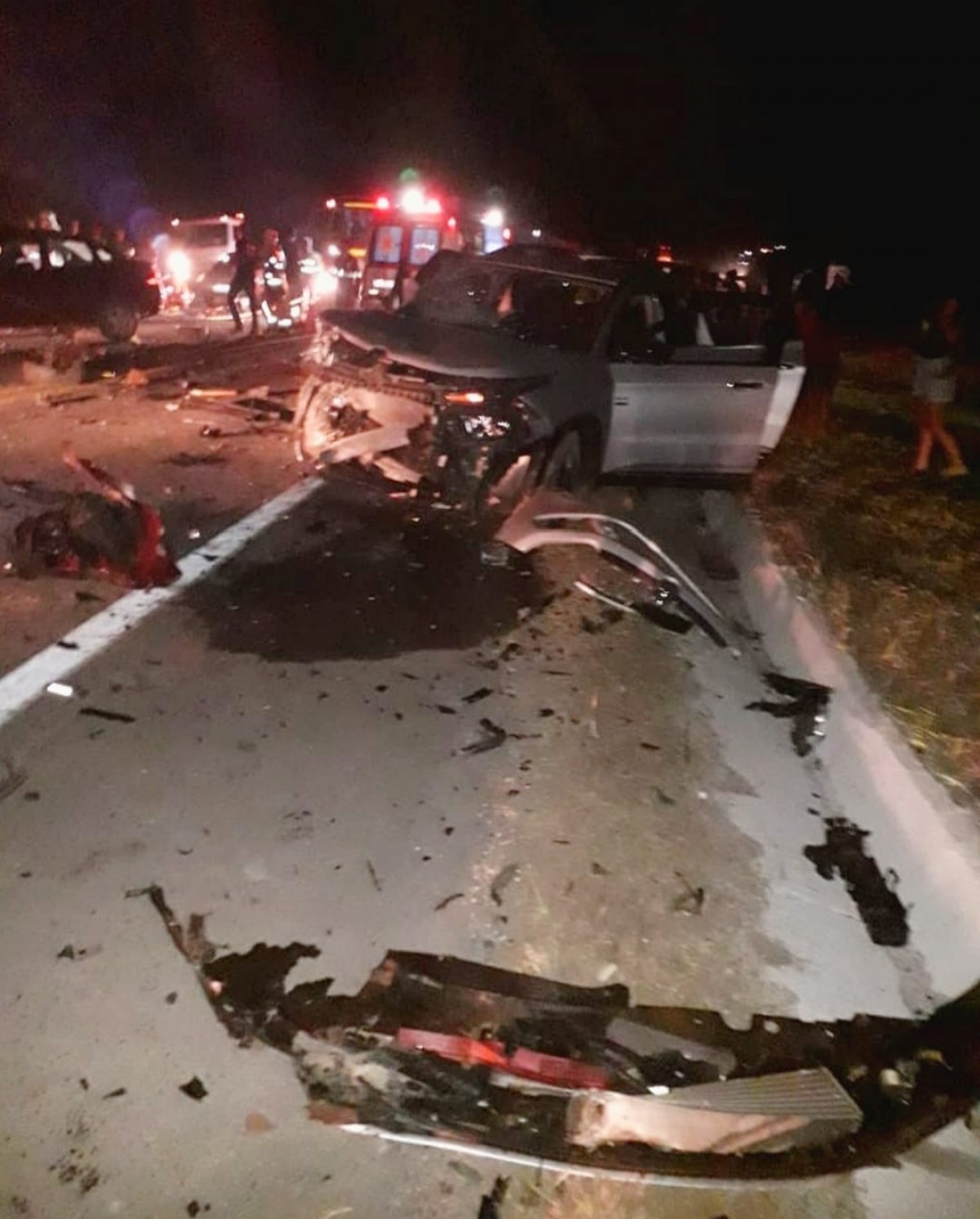 Avós e neto morrem em acidente na MG 050 em Córrego Fundo