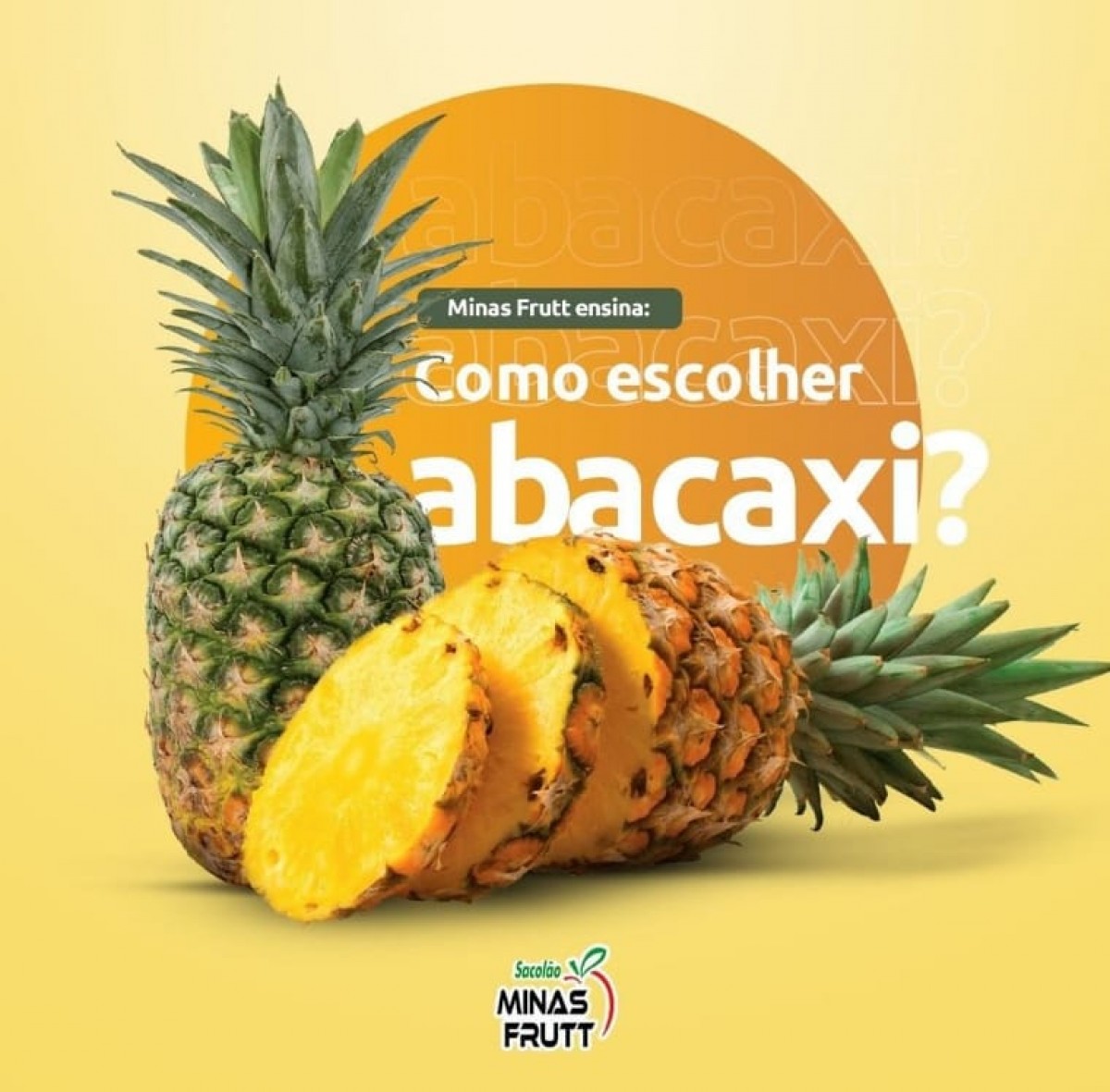 Como escolher abacaxi?