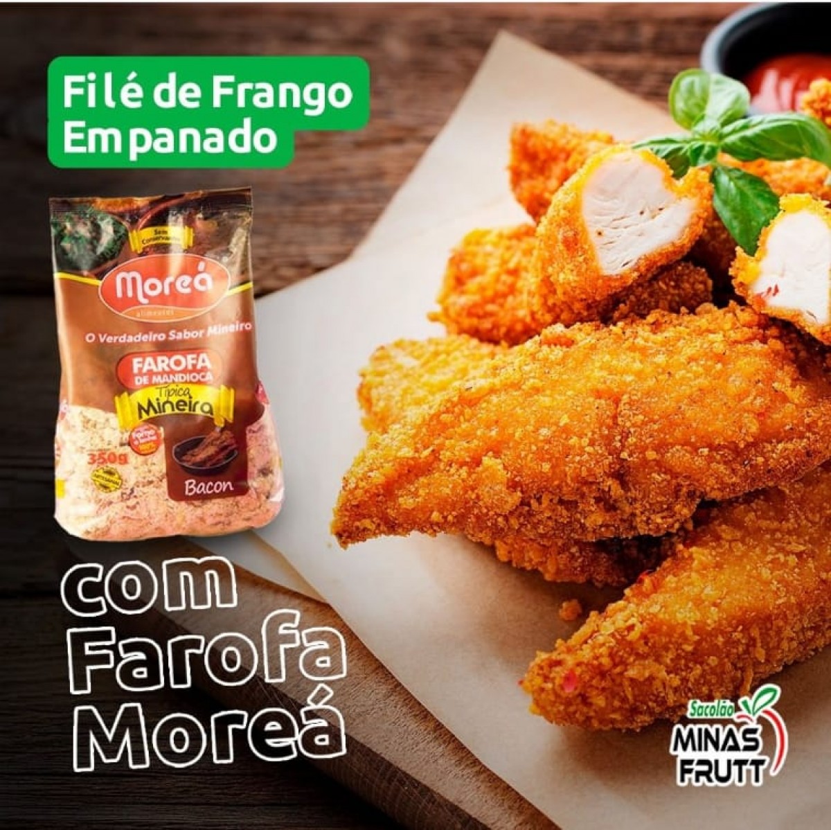 Você gosta de frango super crocante?