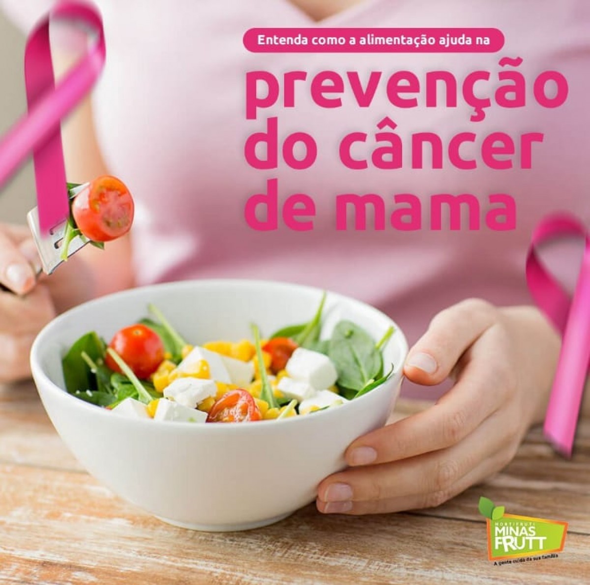 Entenda como a alimentação ajuda na prevenção do câncer de mama