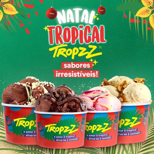 Natal tropical é na Tropzz com sabores irresistíveis