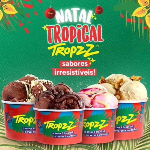 Natal tropical é na Tropzz com sabores irresistíveis
