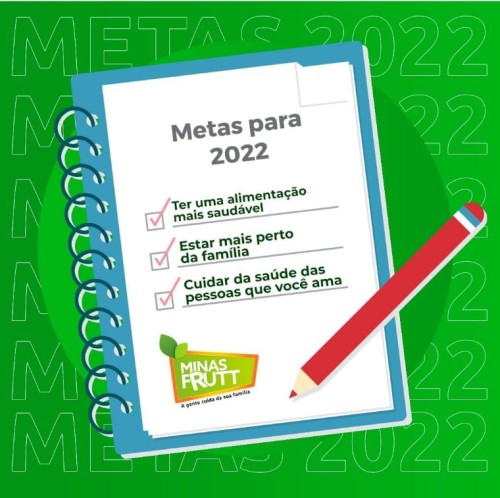 Metas para 2022 com Minas Frutt