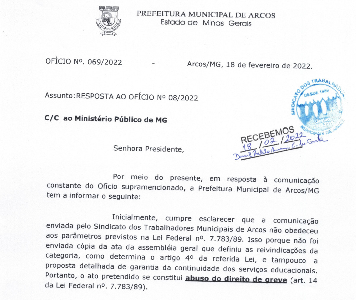 Governo Municipal diz que aulas seguirão normais na rede municipal, na próxima semana