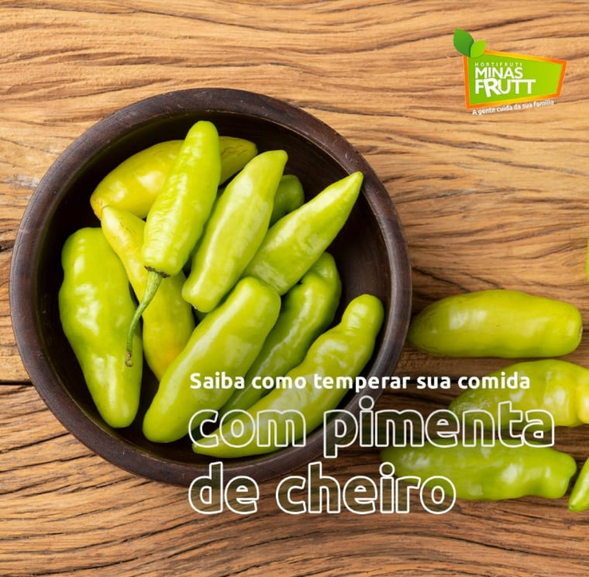 Vamos aprender a temperar sua comida com pimenta de cheiro?