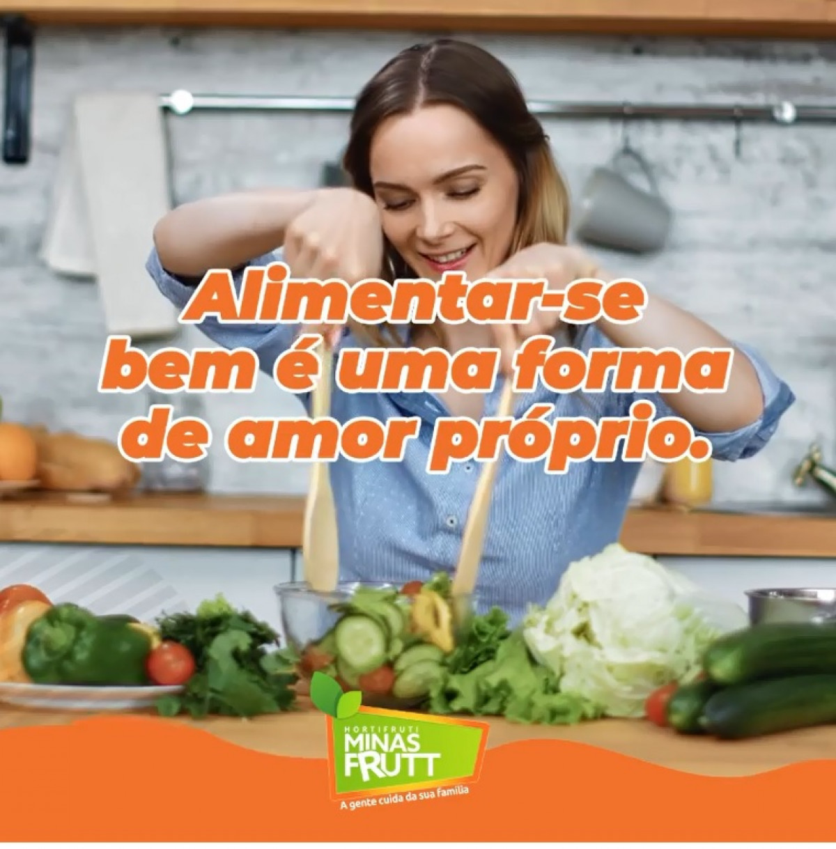 Alimentar-se bem é uma forma de amor próprio