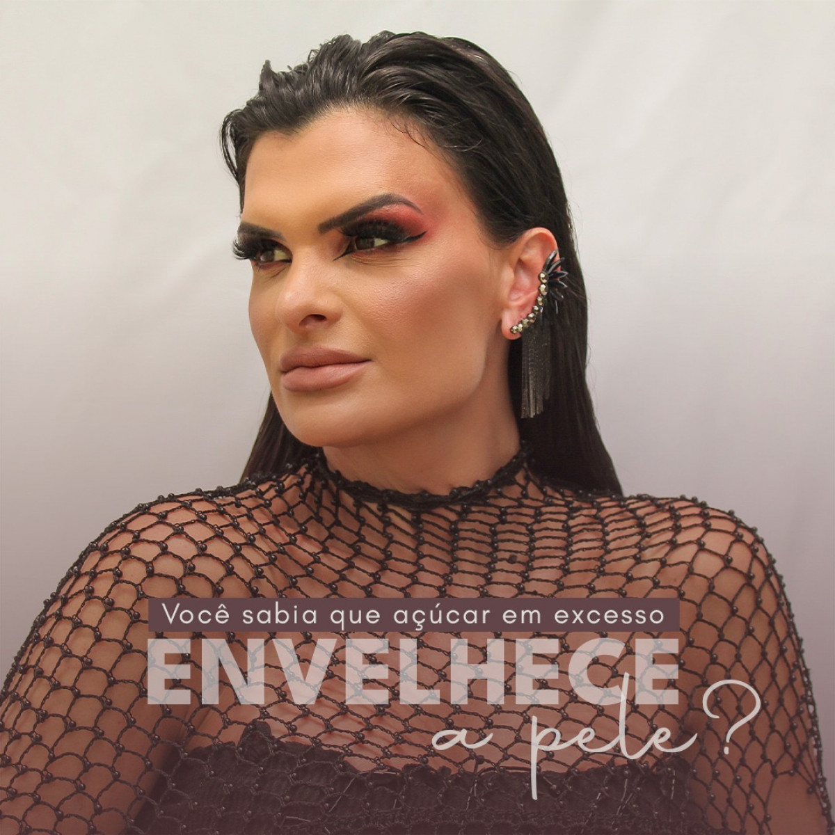 Você sabia que açúcar em excesso envelhece a pele?