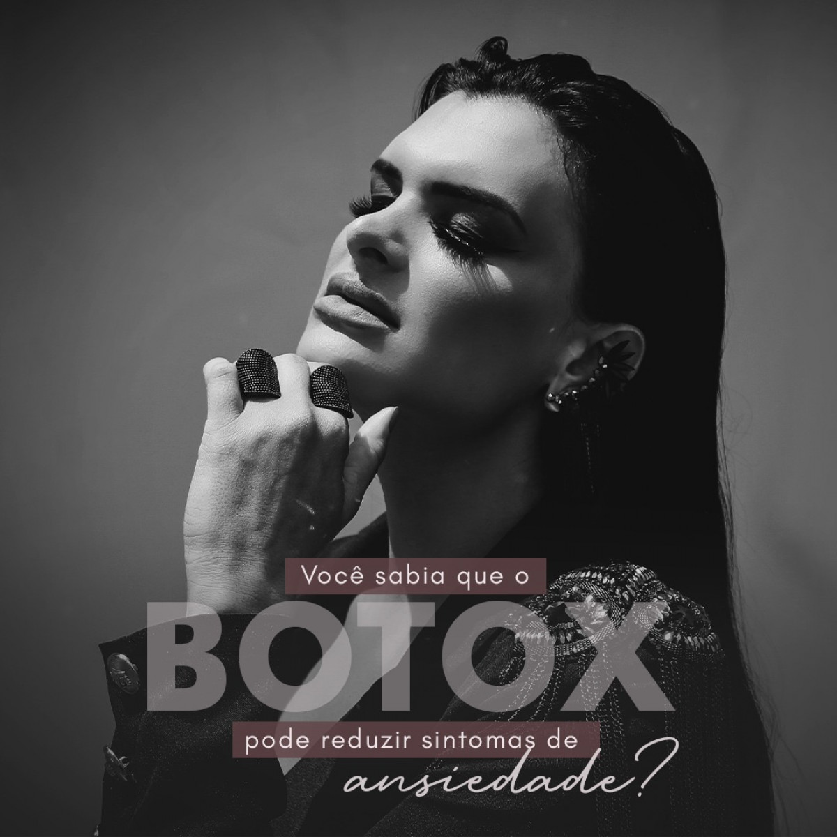 Você sabia que o botox pode reduzir problemas de ansiedade?