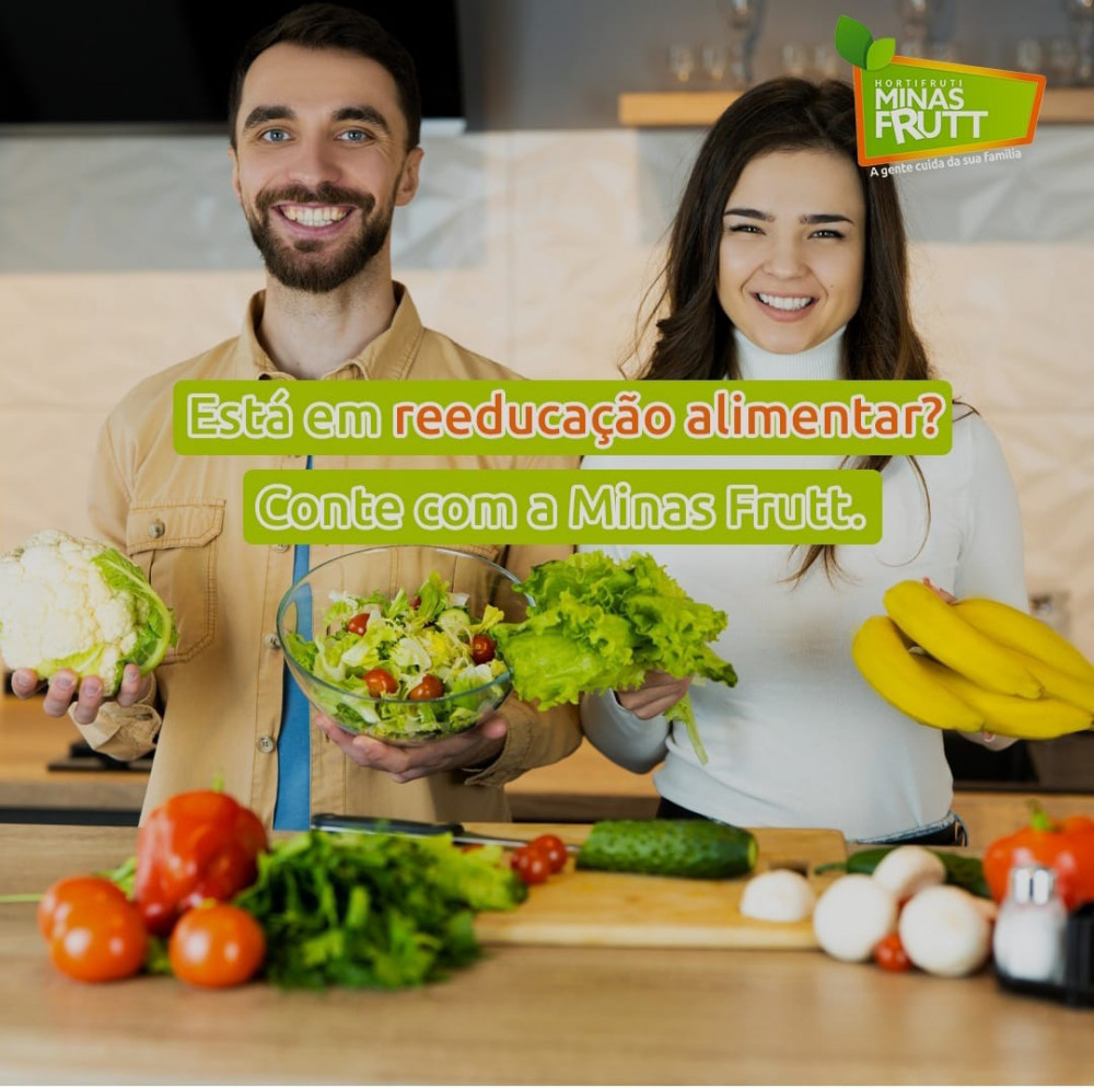 Está em reeducação alimentar? Conte com a Minas Frutt