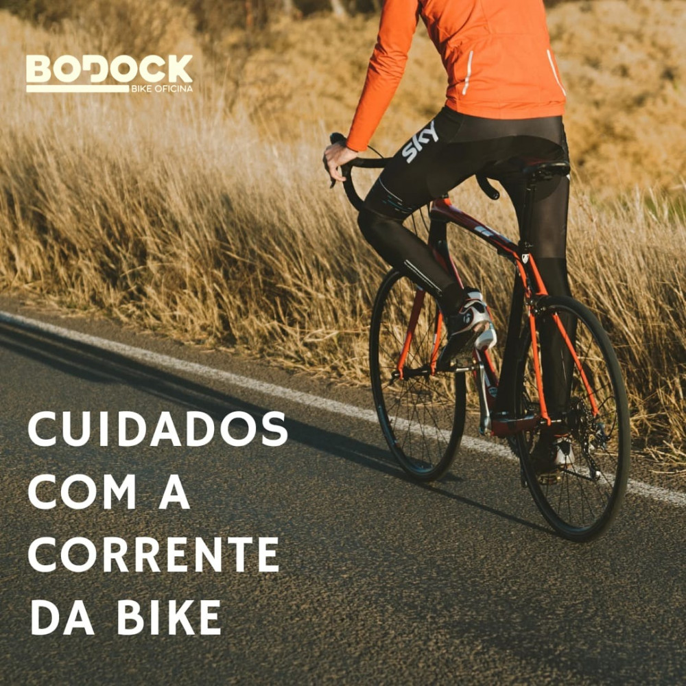 Cuidados com a corrente da bike