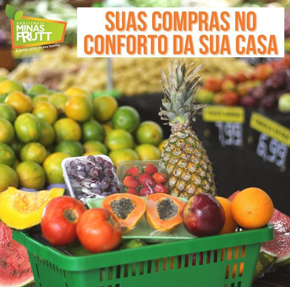 Suas compras no conforto de sua casa