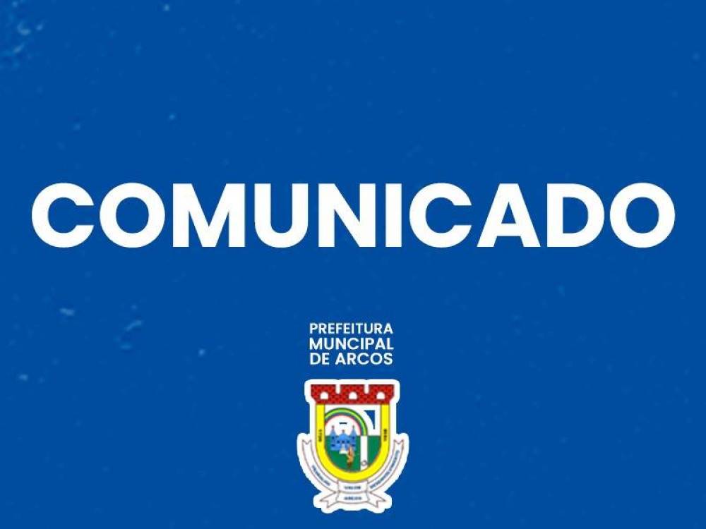 Boletins de Covid-19 serão semanais em Arcos