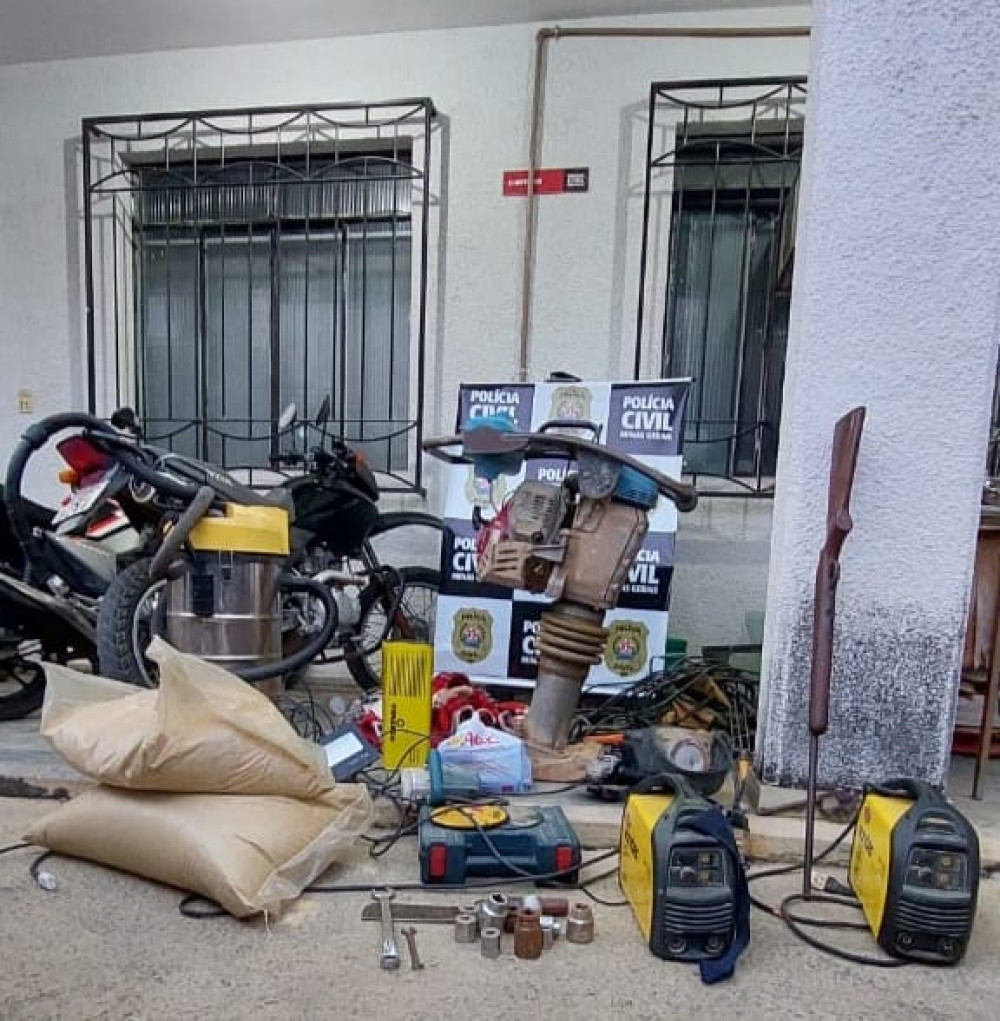 PCMG prende suspeitos de furto e receptação em Arcos