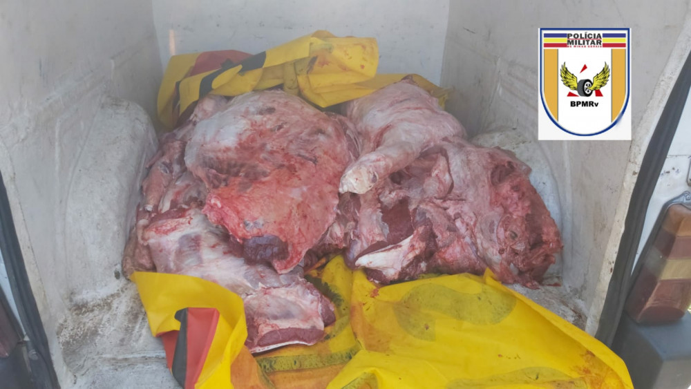 Policia Militar Rodoviária apreende aproximadamente 400kg de carne em Blitz na MG-050, em Divinópolis