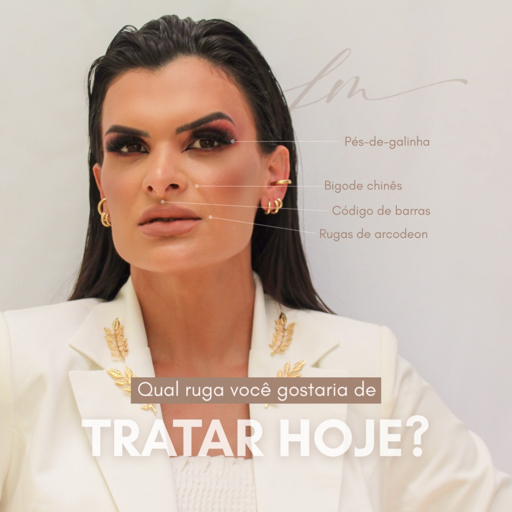 Qual ruga você gostaria de tratar hoje?