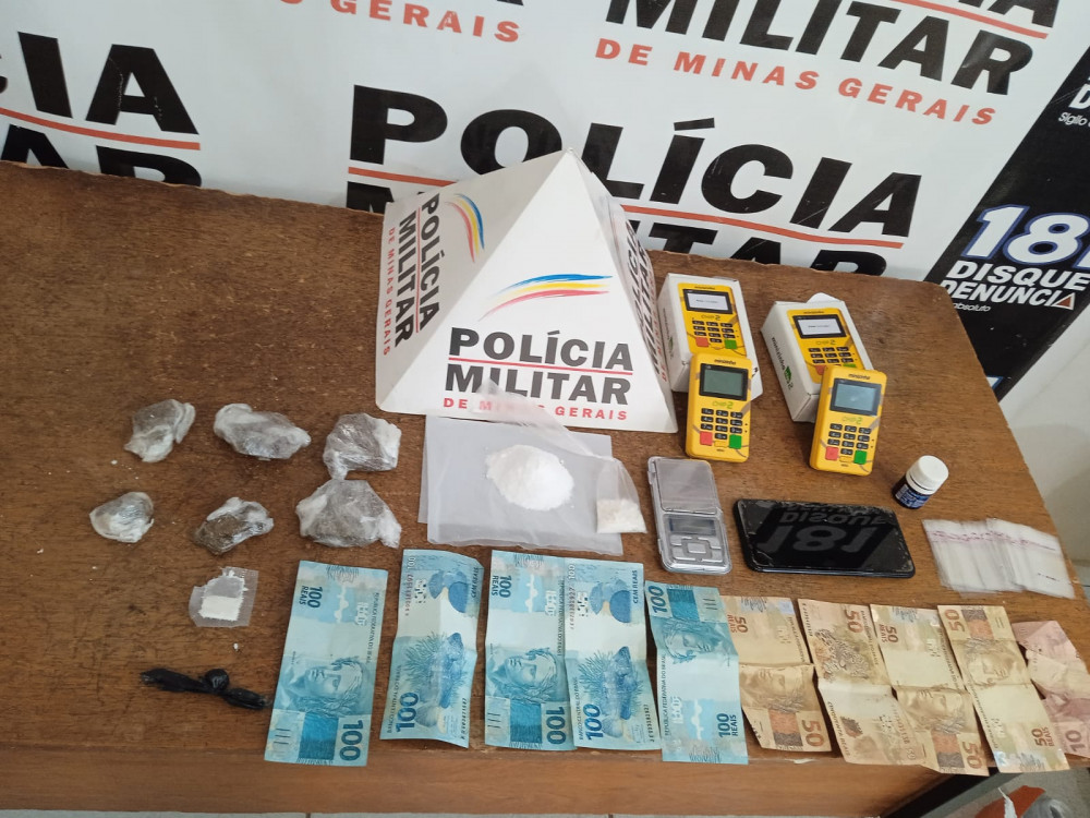Bambuí - Homem é preso por tráfico durante cumprimento de mandado