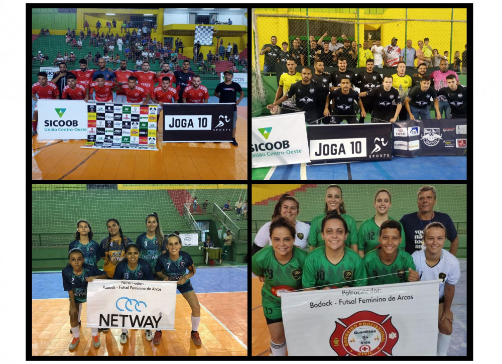 Em clima de decisão a bola vai rolar para as finais dos campeonatos de futsal