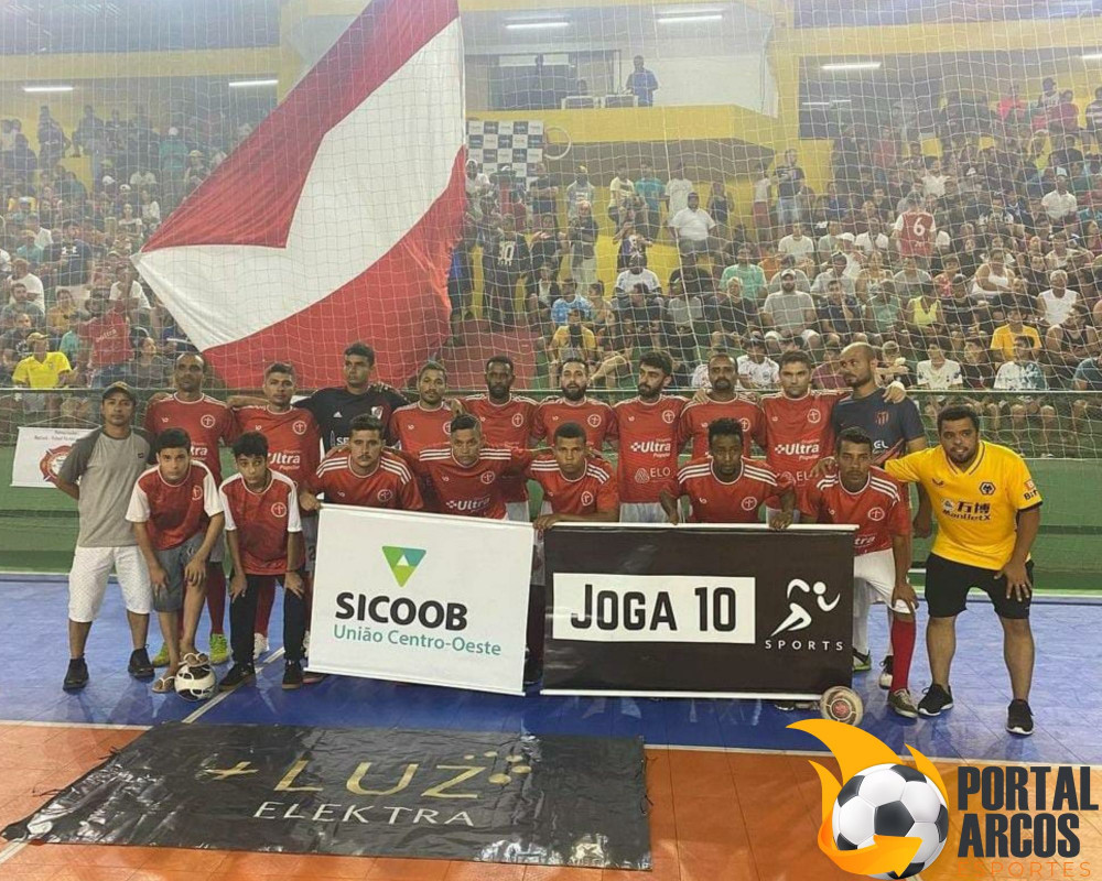 Equipes campeãs do futsal em uma noite épica Bodock-Netway e Centro Social Bairro Cruzeiro/Cruzeirinho