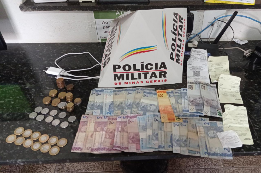 Casal é preso pela PM por distribuir dinheiro falso no comércio