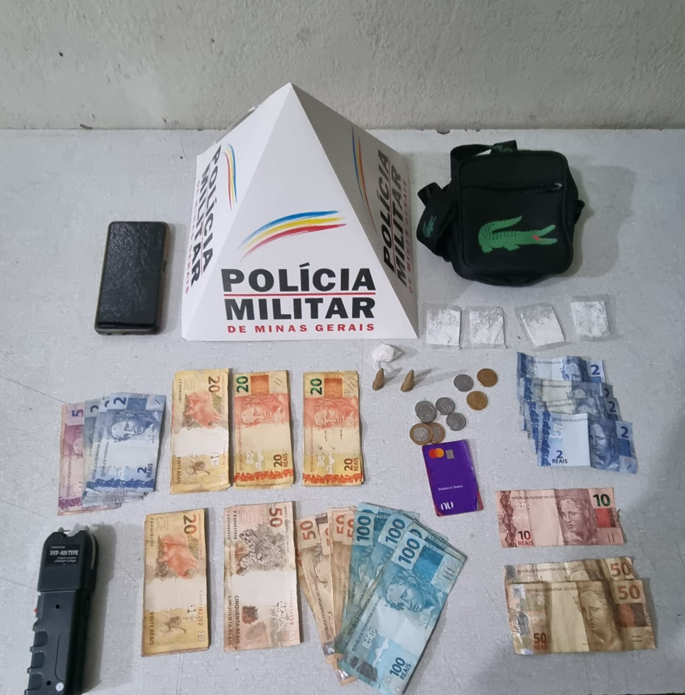 Polícia Militar registra ocorrência de tráfico de drogas e agressão contra mulher