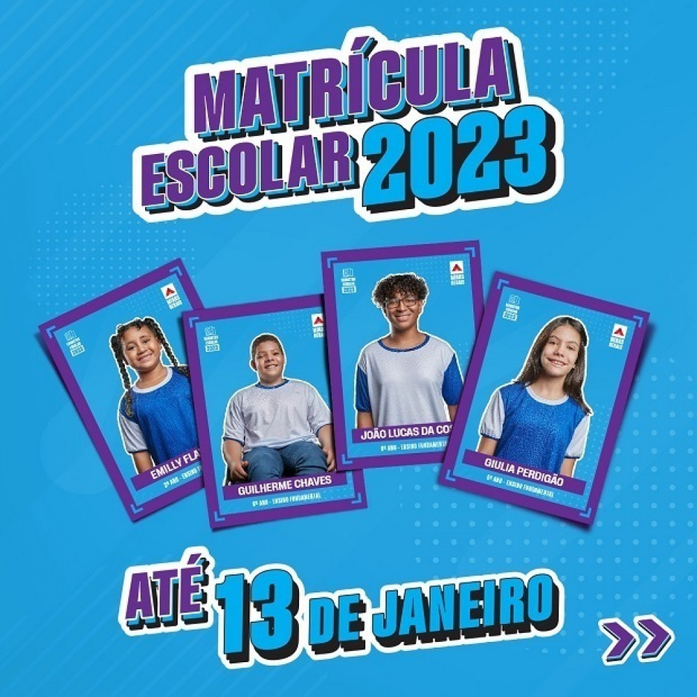 Estudantes têm até a próxima sexta-feira (13) para confirmar matrícula na rede estadual de ensino de Minas