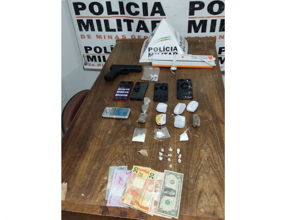 Homem é preso suspeito de tráfico de drogas no bairro Brasília