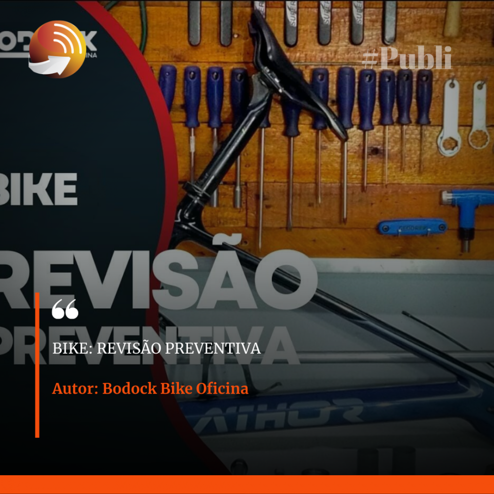 Bike: revisão preventiva