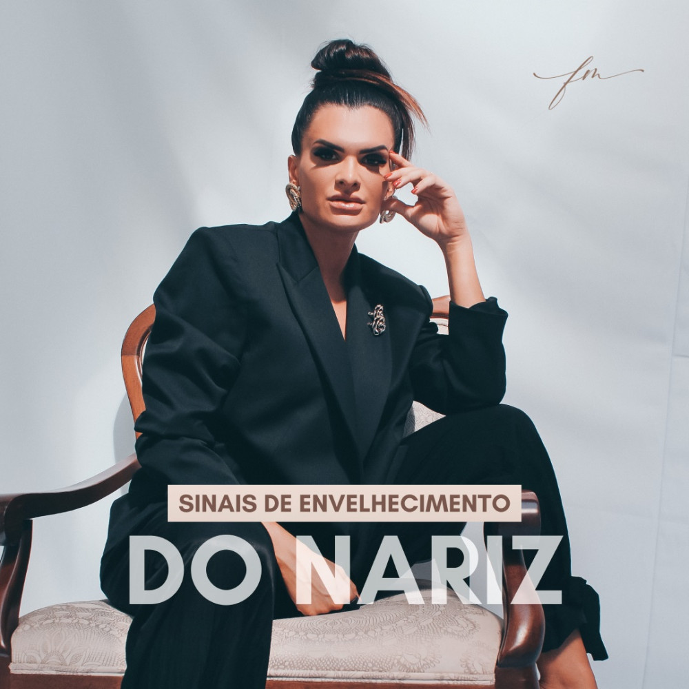 Sinais de envelhecimento do nariz