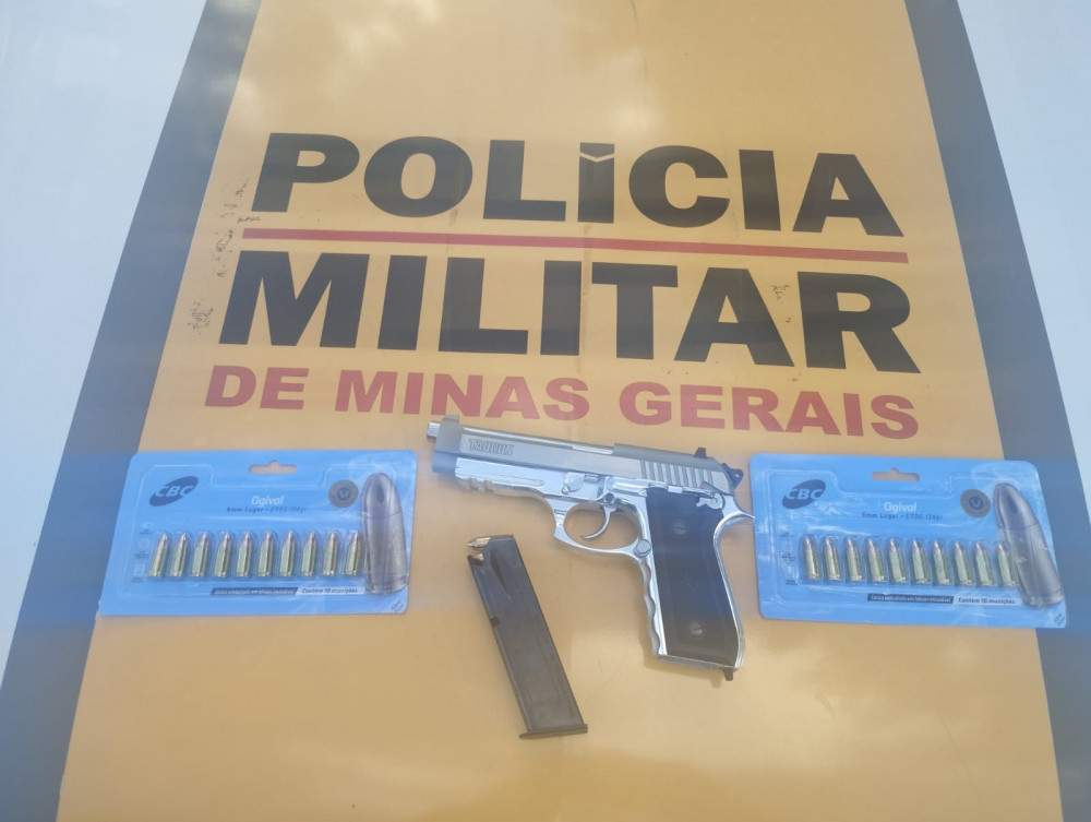 Polícia Militar rodoviária realiza duas apreensões de arma de fogo durante operação ‘Operação Carga Pesada’