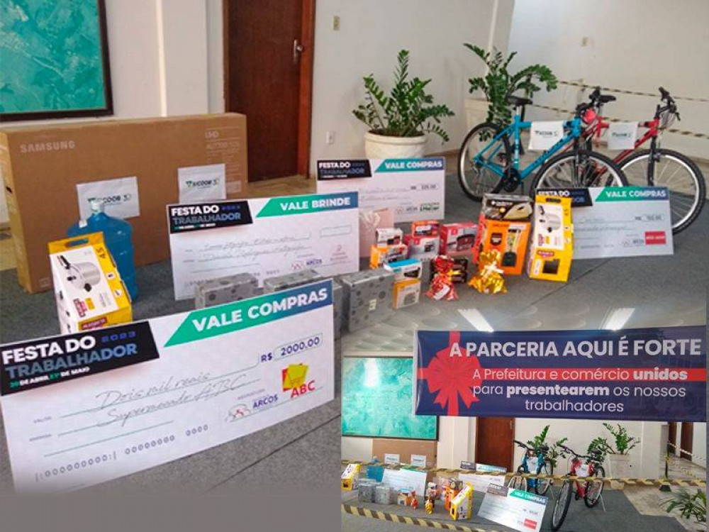 Prefeitura distribui bilhetes para o show de prêmios da Festa do Trabalhador