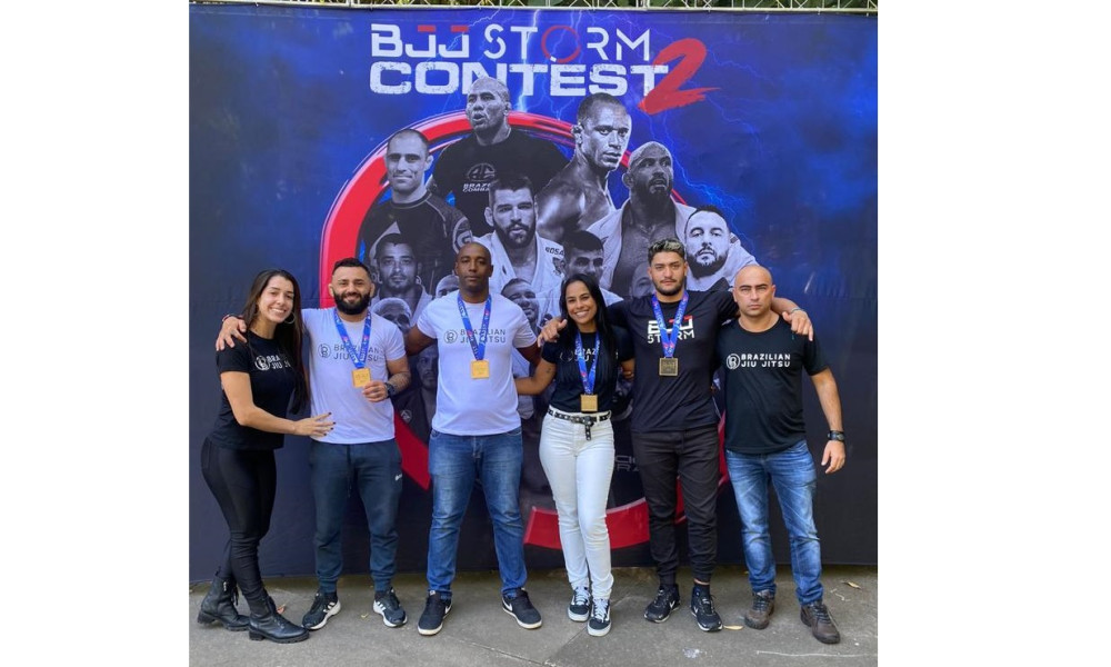 Atletas da academia Leo Boyka Jiu-Jitsu conquistam medalhas na competição ‘BJJ Storm 4’