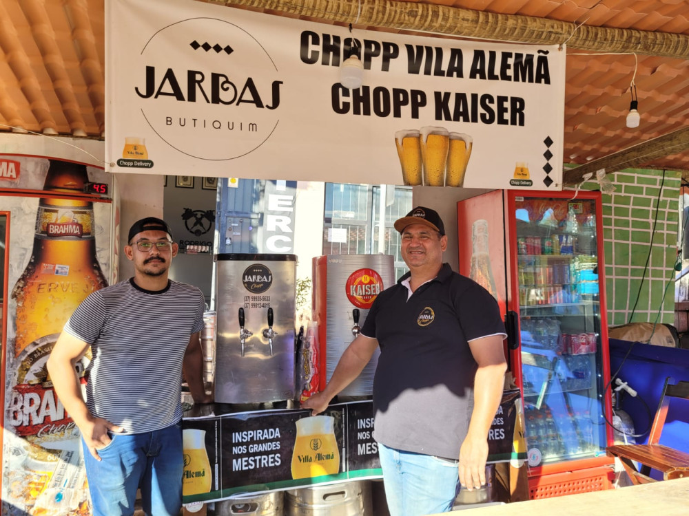 Chopp bem geladinho pra deixar as tardes e noites do Festival Gastronômico mais divertidas? Vem para o Jarbas Butiquim