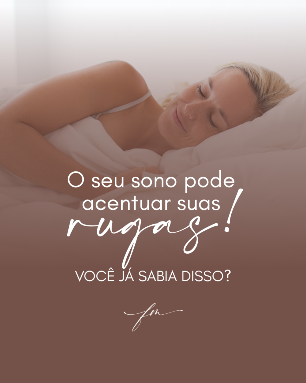 O seu sono pode acentuar suas rugas, você já sabia disso?