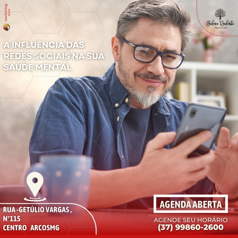 A Influência das redes sociais na sua saúde mental
