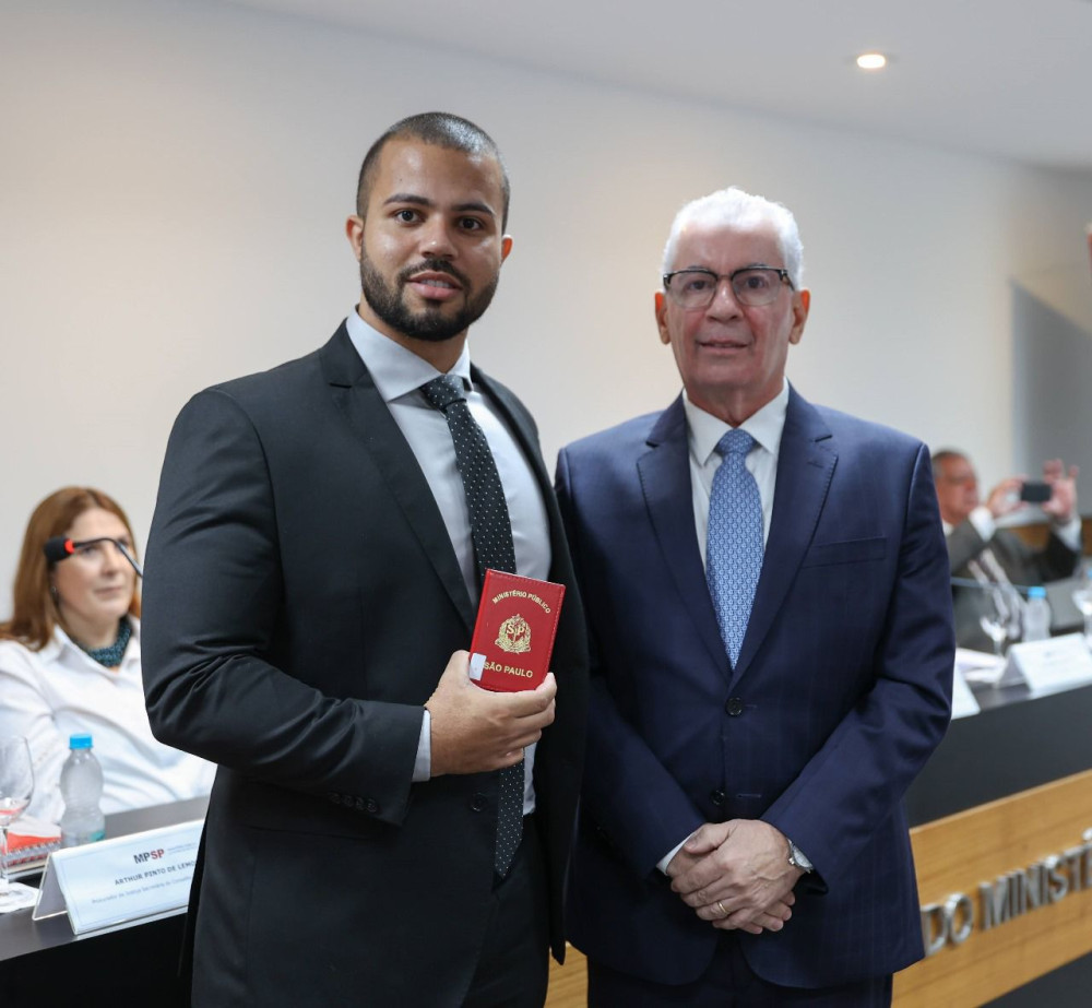 Dr Patrick Carvalho toma posse como Promotor de Justiça do Ministério Público de São Paulo