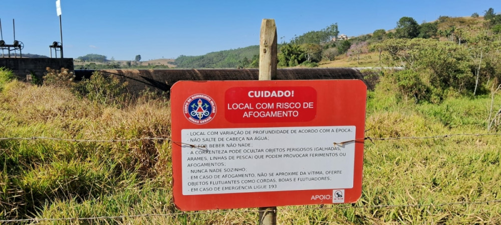 Corpo de Bombeiros realiza campanha de prevenção de afogamento