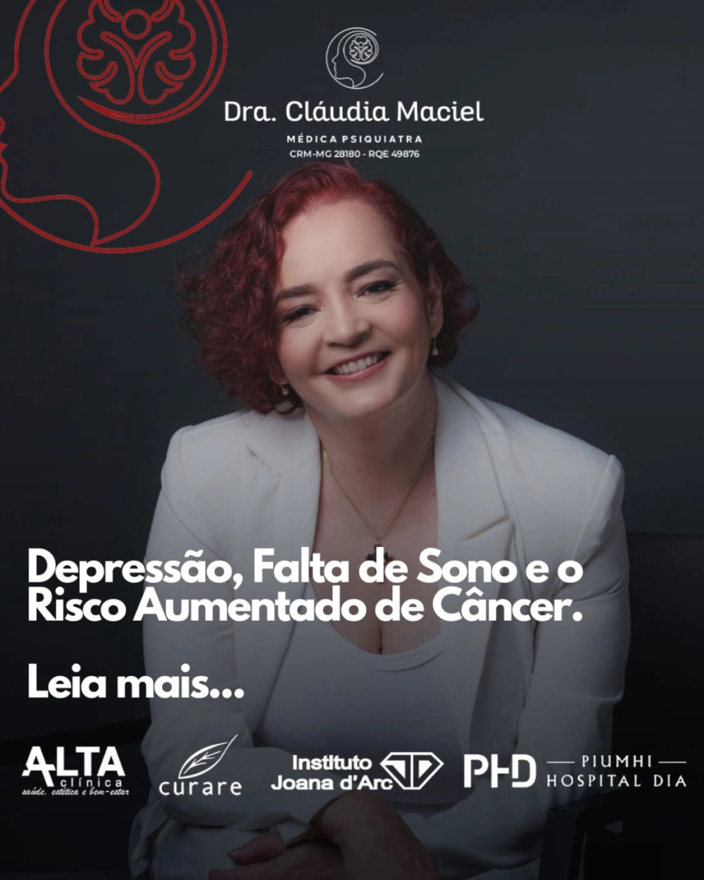 Depressão, Falta de Sono e o Risco Aumentado de Câncer
