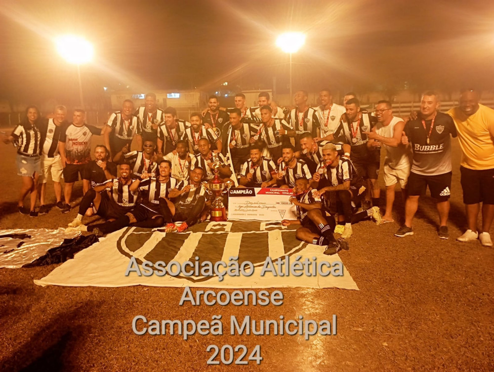 Associação Atlética Arcoense é a GRANDE campeã do Municipal de Arcos 2024