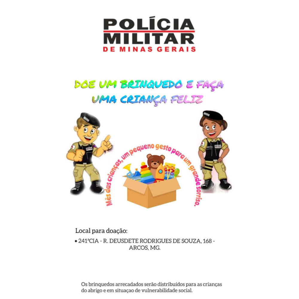 Campanha de Arrecadação de Brinquedos - Faça uma Criança Sorrir!