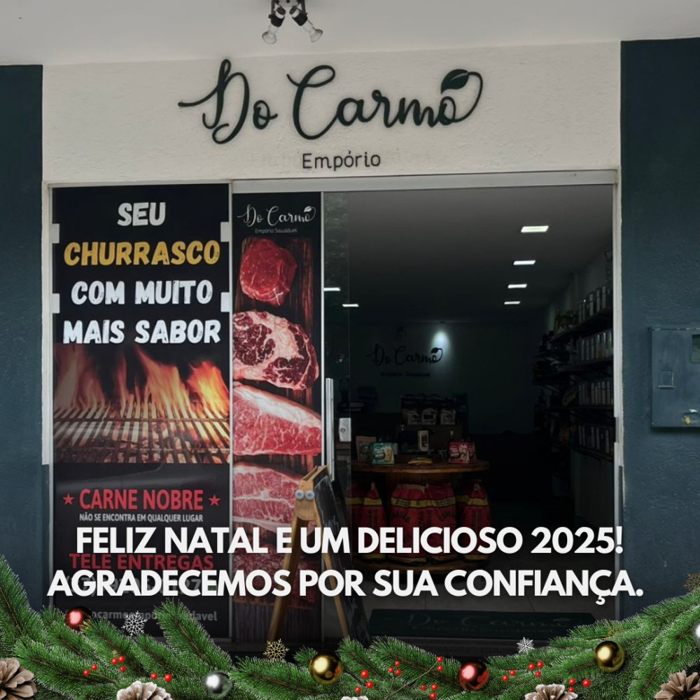 A Do Carmo Empório agradece a todos os clientes e parceiros por um 2024 repleto de sabores e momentos especiais!