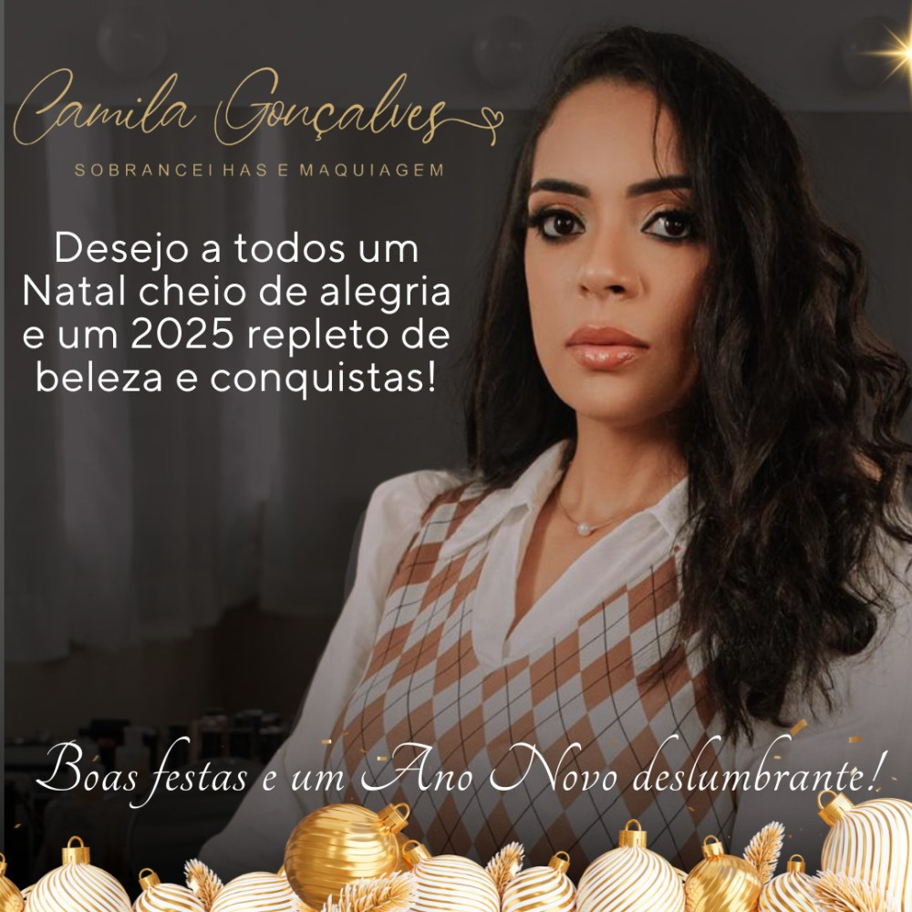Neste Natal, desejo que cada um de vocês encontre alegria, amor e serenidade ao lado de seus entes queridos