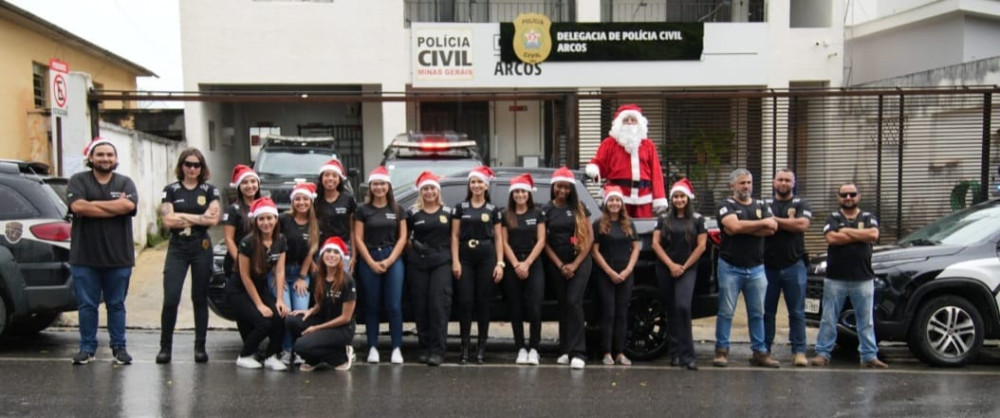 Um Natal de solidariedade: PCMG leva alegria a idosos e crianças em Arcos