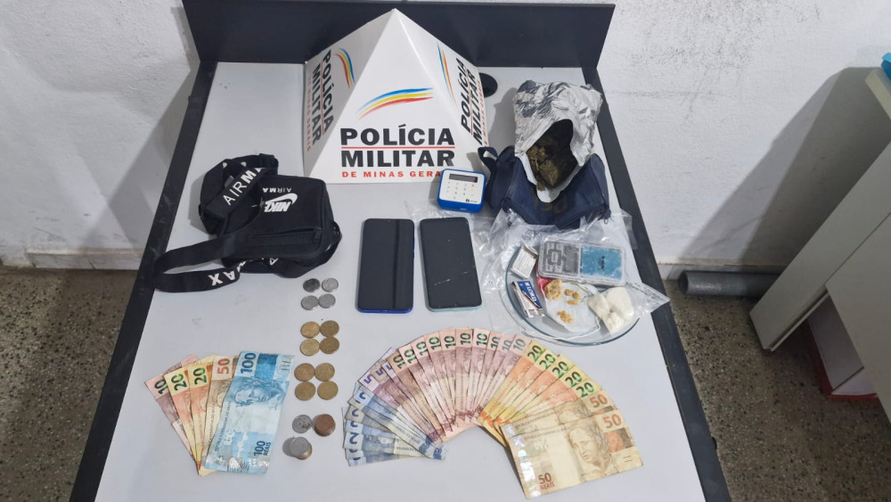 Polícia Militar prende foragido da justiça em ocorrência de tráfico de drogas no bairro Brasília