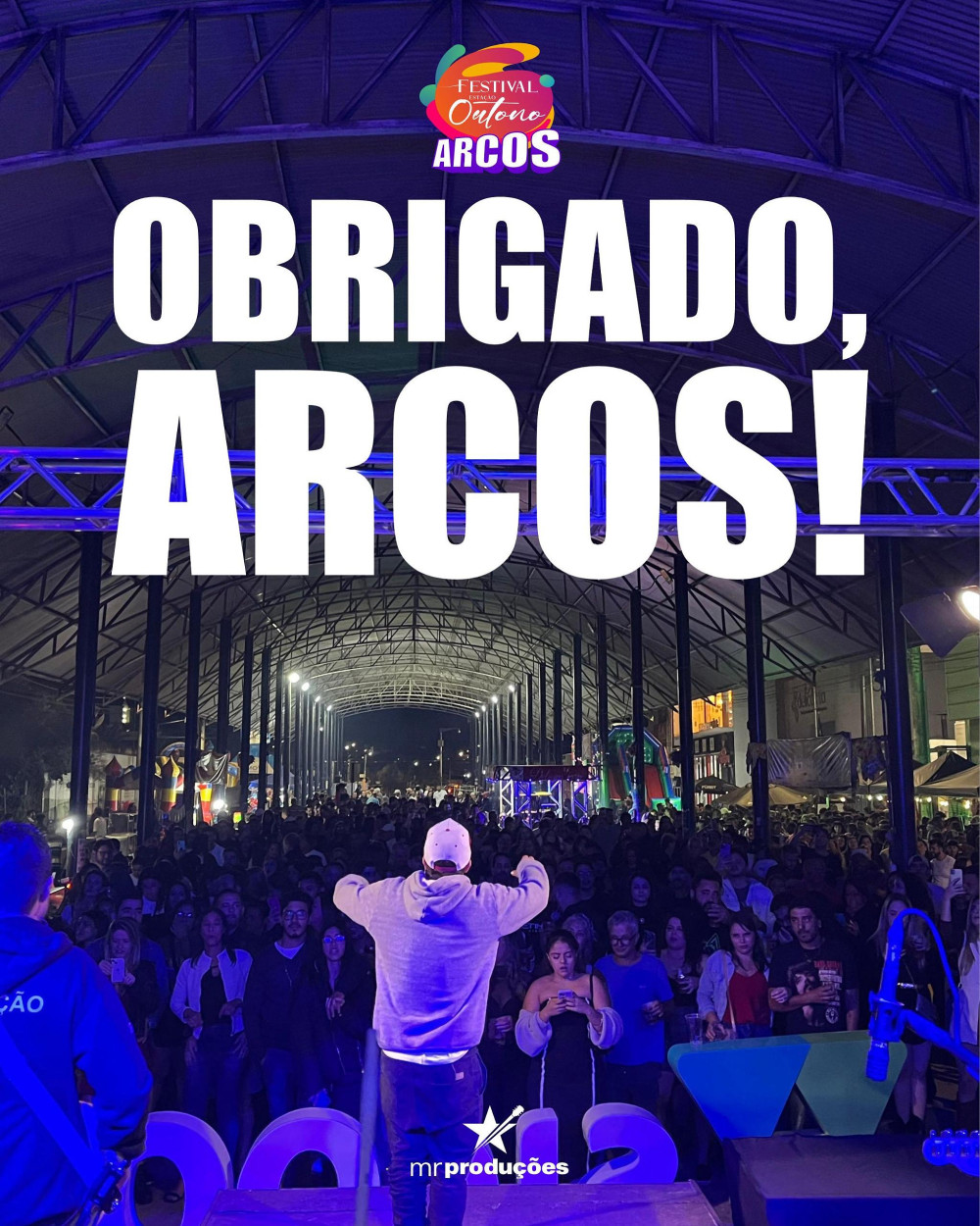 Festival Estação Outono de Arcos reúne mais de 3 mil pessoas e se consagra como sucesso absoluto de público, organização e solidariedade