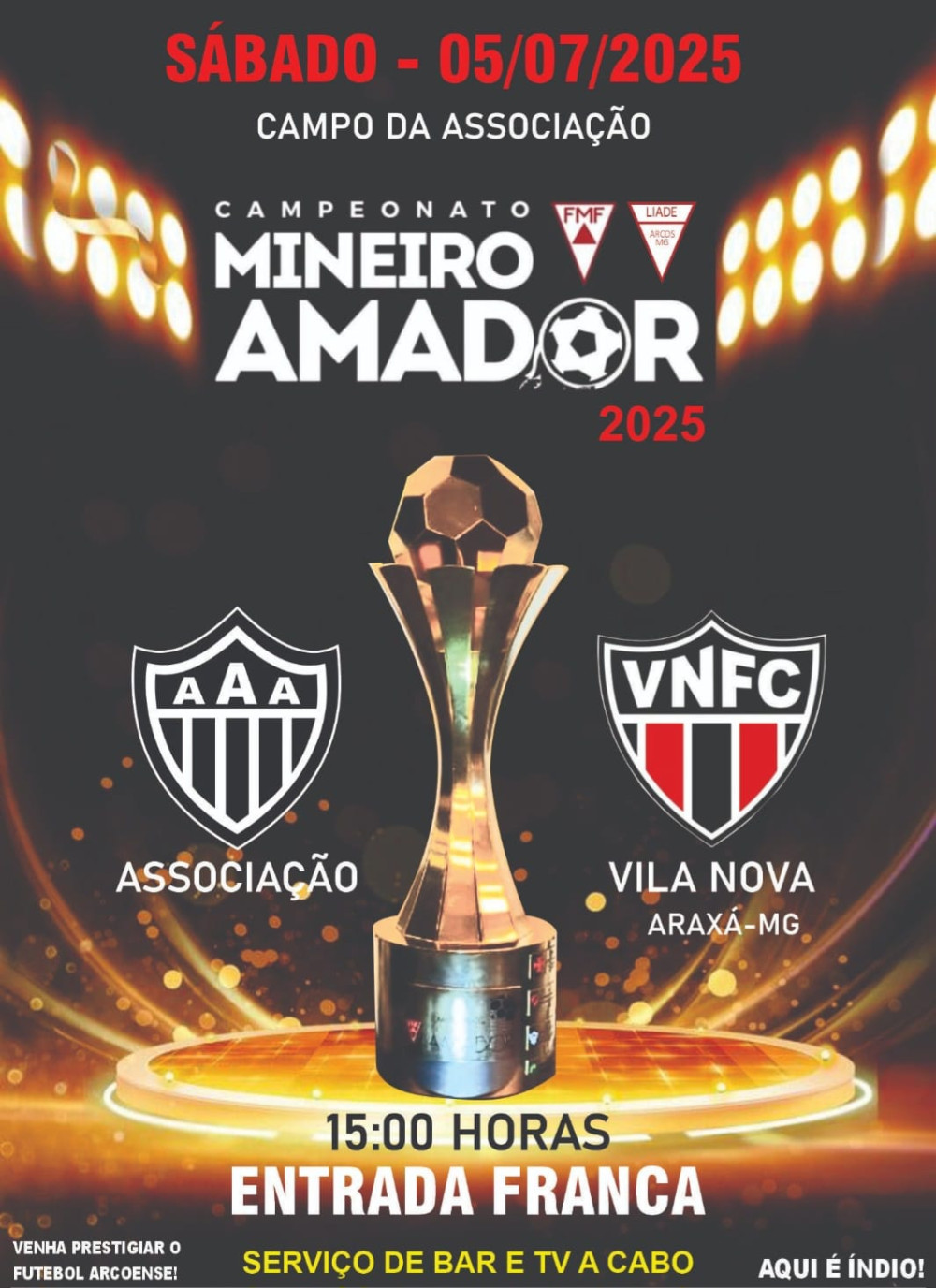 Futebol arcoense vive tarde de jogos marcantes e cheios de emoção