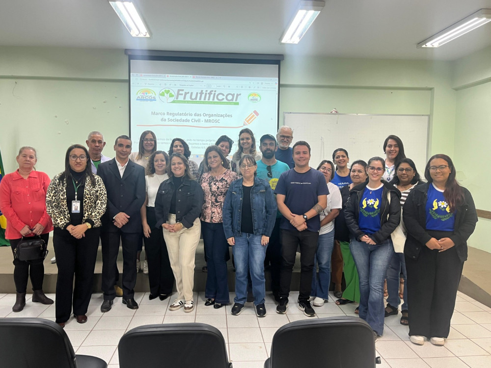 Palestra sobre o Marco Regulatório reúne representantes do Terceiro Setor em Arcos