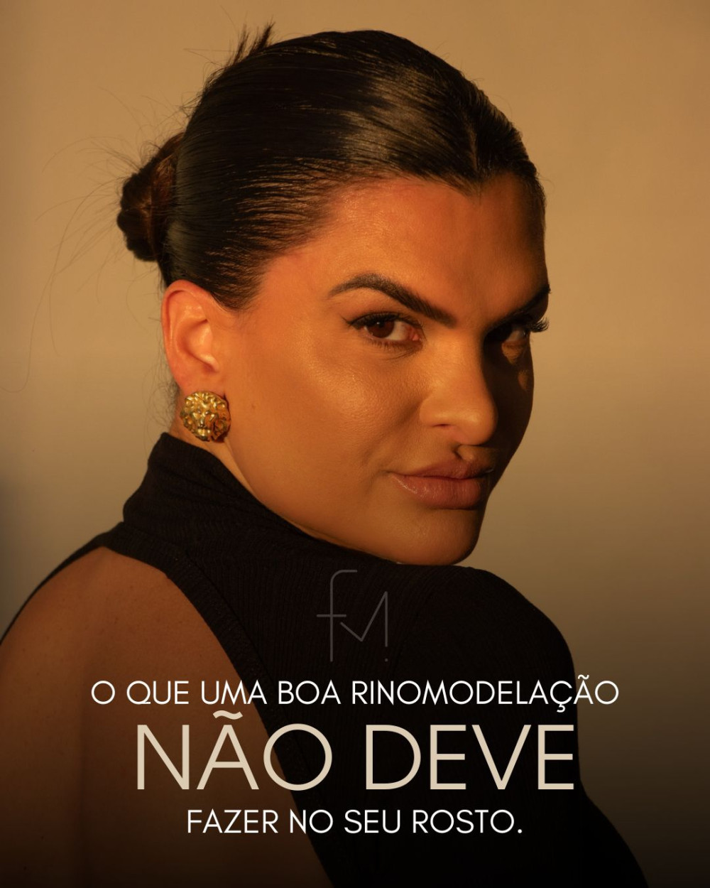 O que uma boa Rinomodelação não deve fazer no seu rosto