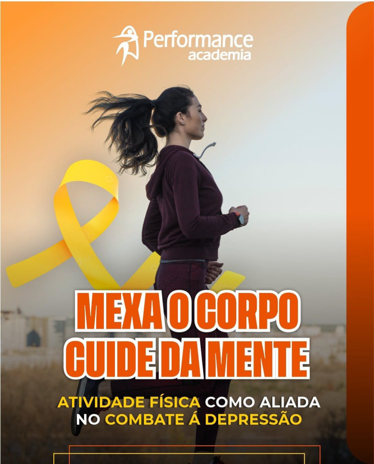 Performance Academia na campanha: Setembro Amarelo 2025